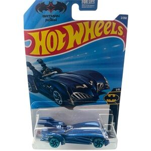 Hot Wheels Blue Batmobile 2/250 Batman and Robin New Factory Sealed